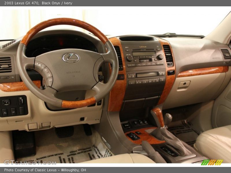 Black Onyx / Ivory 2003 Lexus GX 470