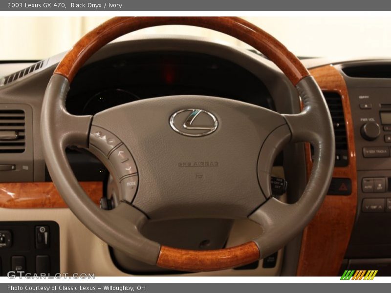 Black Onyx / Ivory 2003 Lexus GX 470