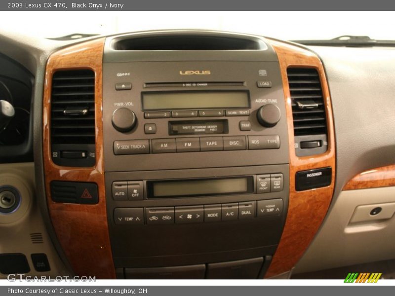 Black Onyx / Ivory 2003 Lexus GX 470