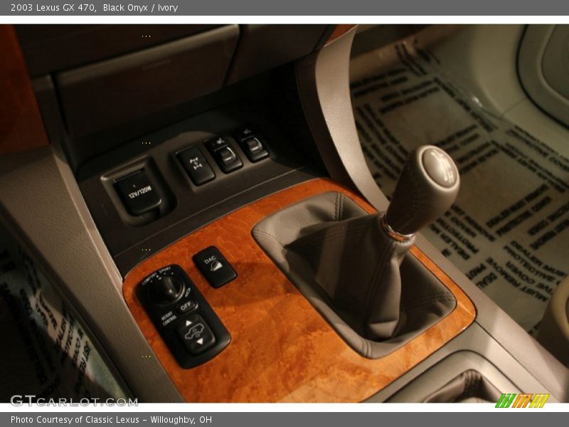 Black Onyx / Ivory 2003 Lexus GX 470