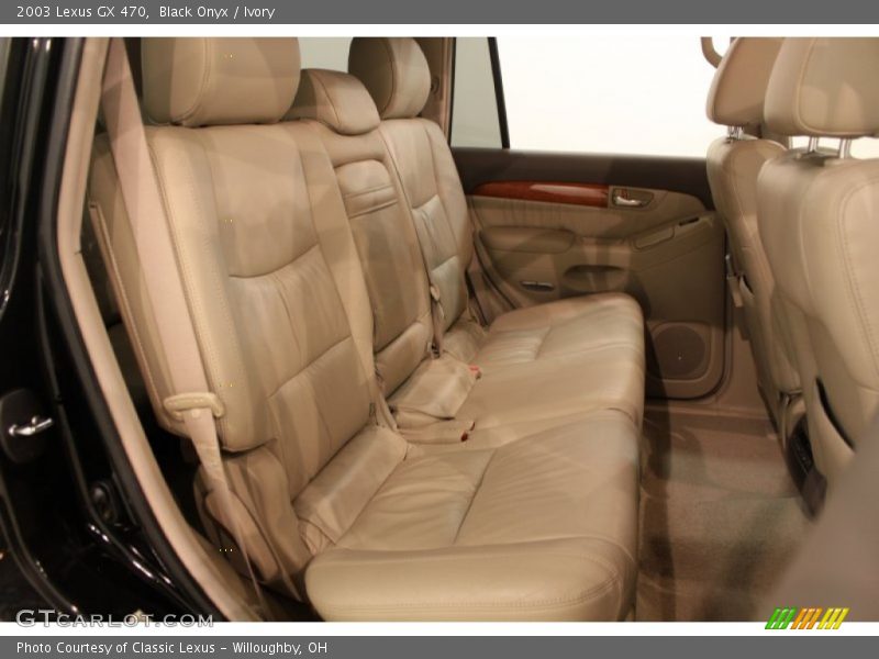 Black Onyx / Ivory 2003 Lexus GX 470