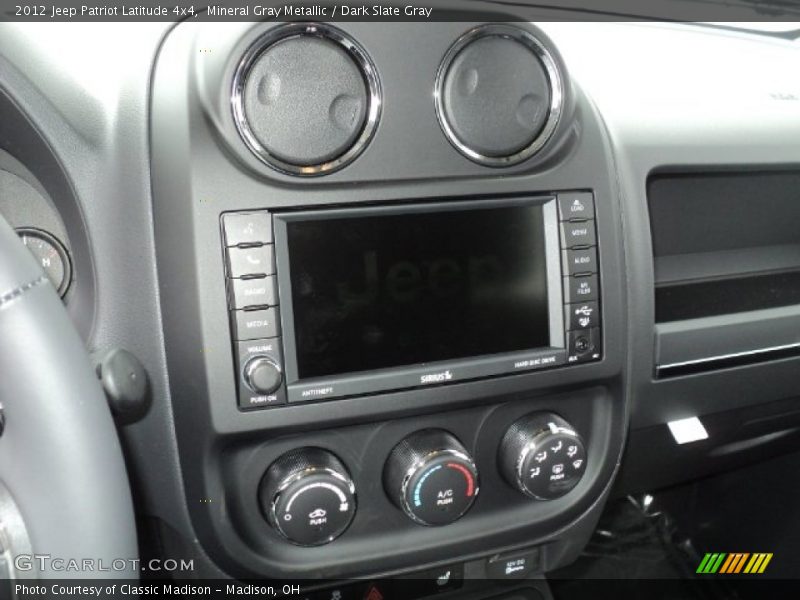 Mineral Gray Metallic / Dark Slate Gray 2012 Jeep Patriot Latitude 4x4