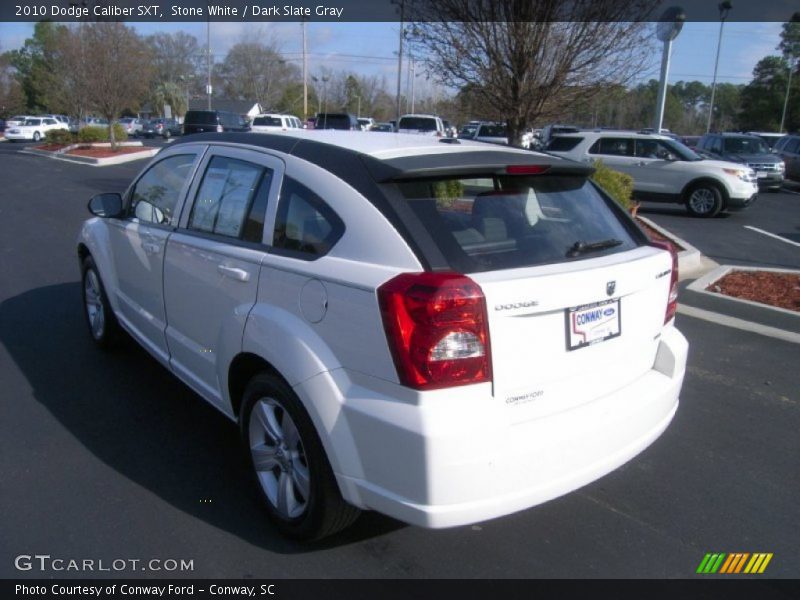 Stone White / Dark Slate Gray 2010 Dodge Caliber SXT