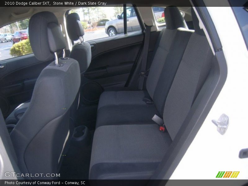 Stone White / Dark Slate Gray 2010 Dodge Caliber SXT