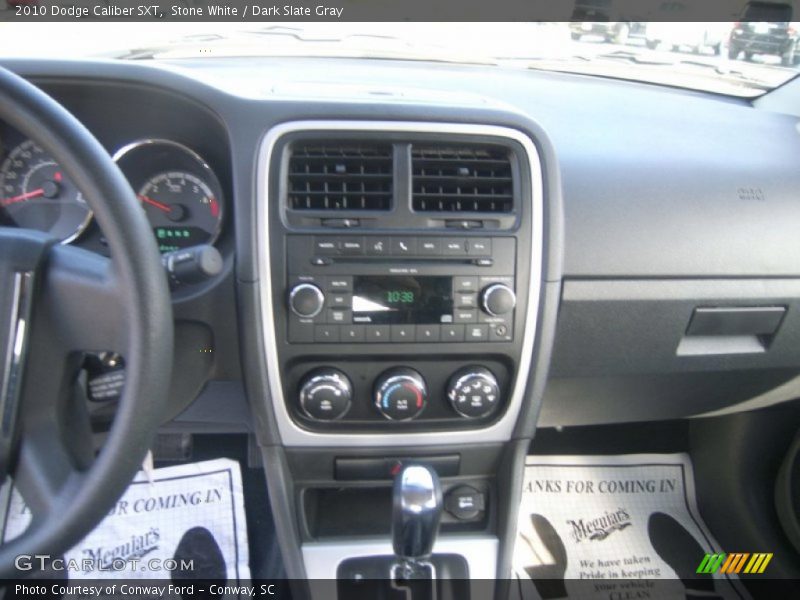 Stone White / Dark Slate Gray 2010 Dodge Caliber SXT