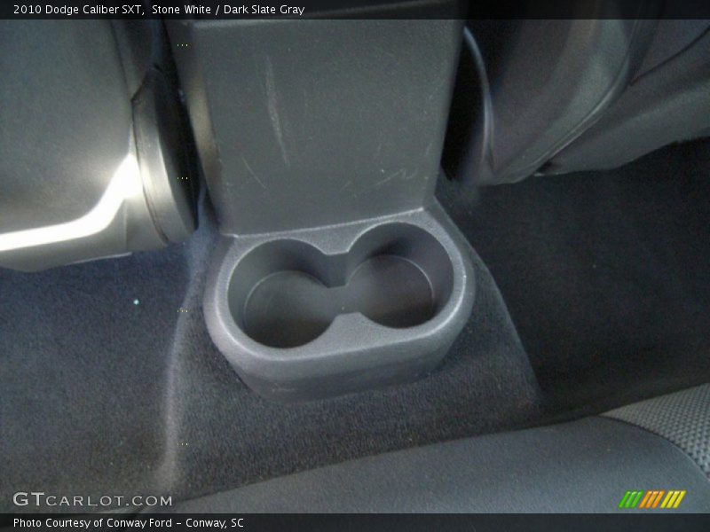 Stone White / Dark Slate Gray 2010 Dodge Caliber SXT