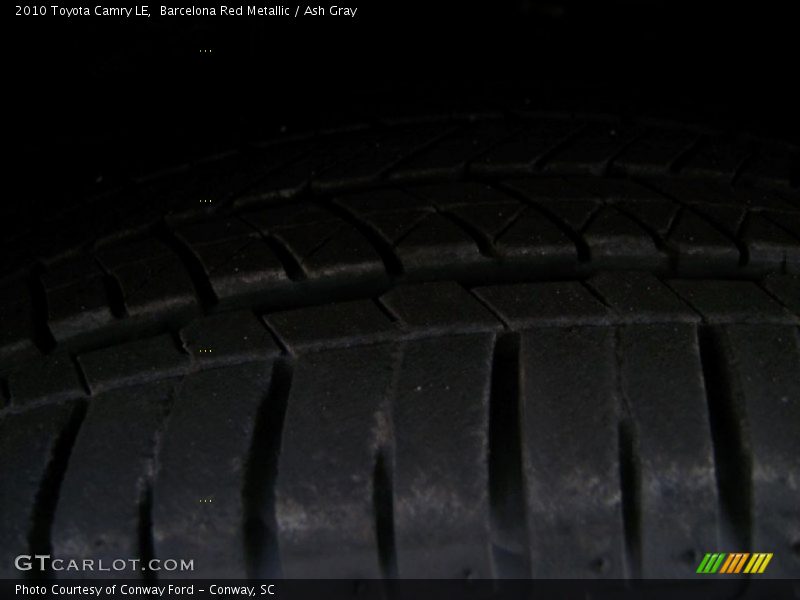 Barcelona Red Metallic / Ash Gray 2010 Toyota Camry LE