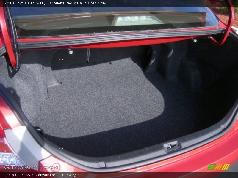 Barcelona Red Metallic / Ash Gray 2010 Toyota Camry LE
