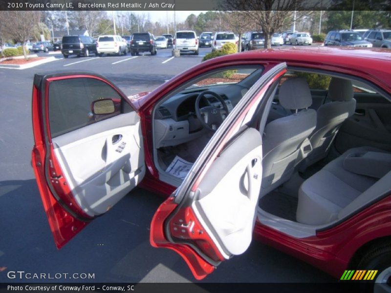 Barcelona Red Metallic / Ash Gray 2010 Toyota Camry LE