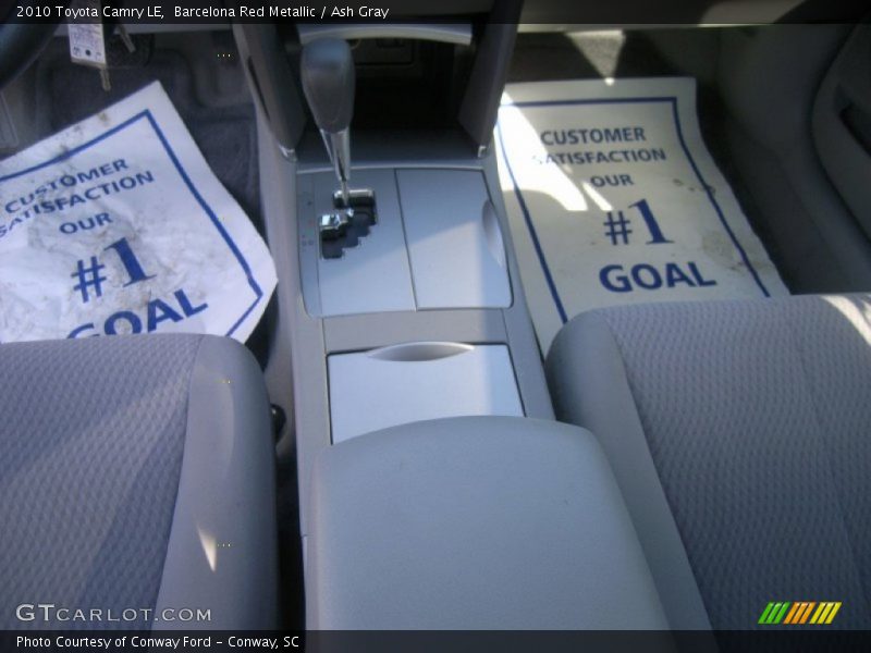 Barcelona Red Metallic / Ash Gray 2010 Toyota Camry LE