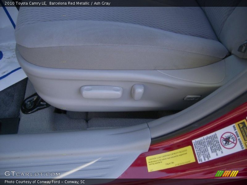 Barcelona Red Metallic / Ash Gray 2010 Toyota Camry LE