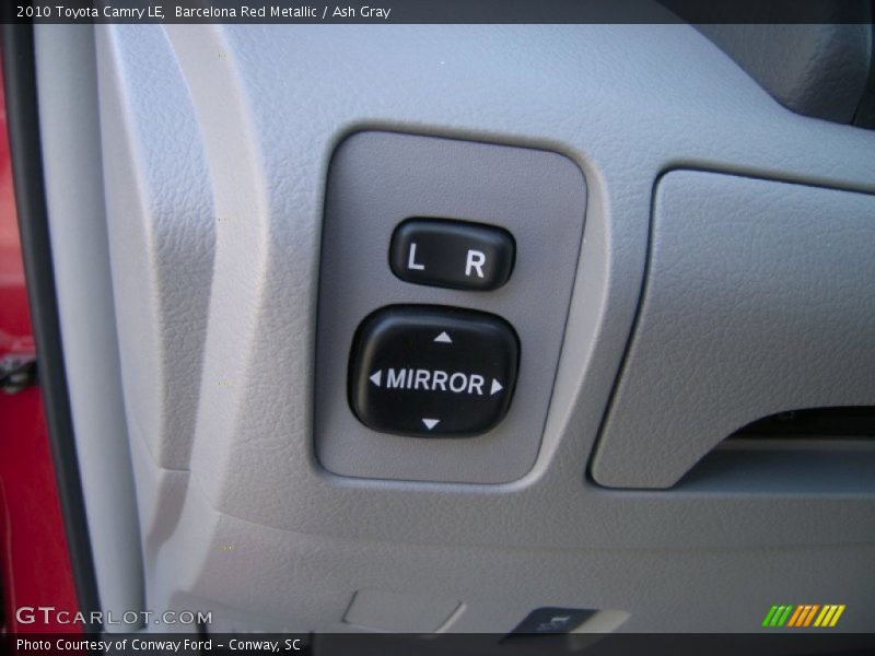 Barcelona Red Metallic / Ash Gray 2010 Toyota Camry LE