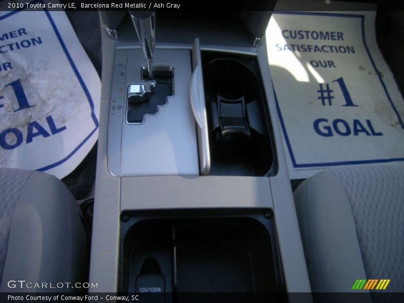 Barcelona Red Metallic / Ash Gray 2010 Toyota Camry LE