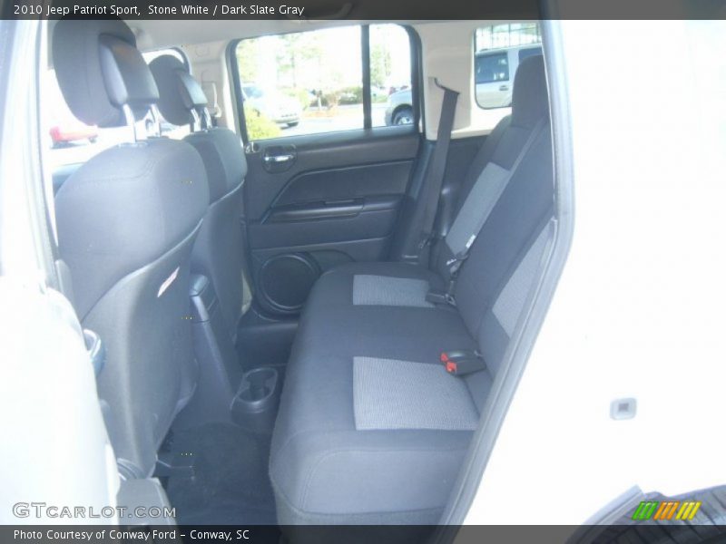Stone White / Dark Slate Gray 2010 Jeep Patriot Sport