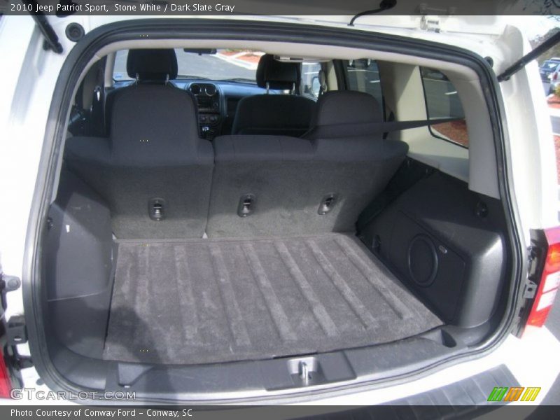 Stone White / Dark Slate Gray 2010 Jeep Patriot Sport