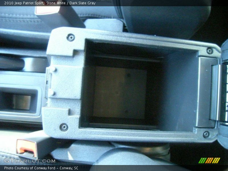 Stone White / Dark Slate Gray 2010 Jeep Patriot Sport