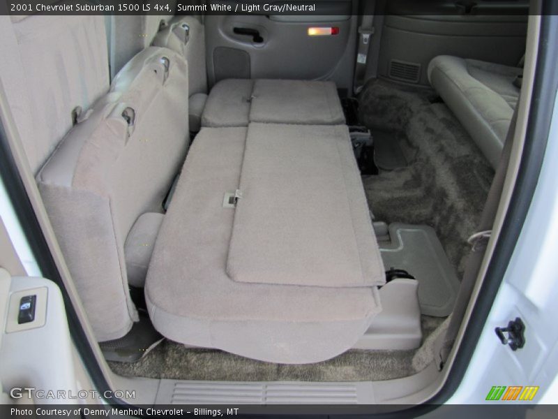 Summit White / Light Gray/Neutral 2001 Chevrolet Suburban 1500 LS 4x4