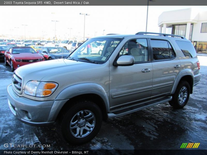 Desert Sand Mica / Oak 2003 Toyota Sequoia SR5 4WD