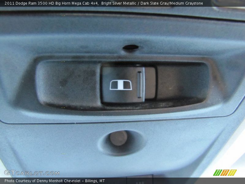 Bright Silver Metallic / Dark Slate Gray/Medium Graystone 2011 Dodge Ram 3500 HD Big Horn Mega Cab 4x4