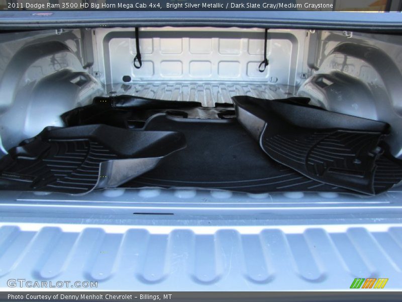Bright Silver Metallic / Dark Slate Gray/Medium Graystone 2011 Dodge Ram 3500 HD Big Horn Mega Cab 4x4