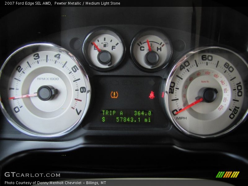  2007 Edge SEL AWD SEL AWD Gauges