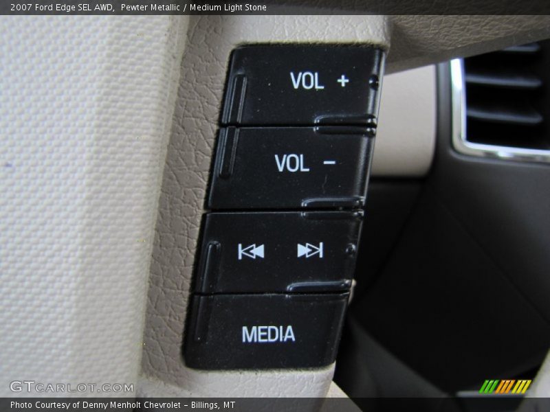 Controls of 2007 Edge SEL AWD
