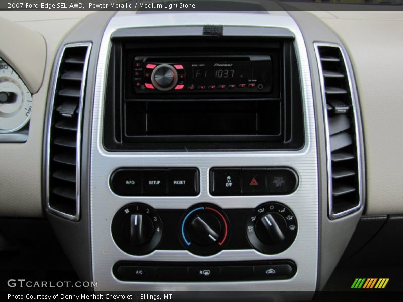 Pewter Metallic / Medium Light Stone 2007 Ford Edge SEL AWD