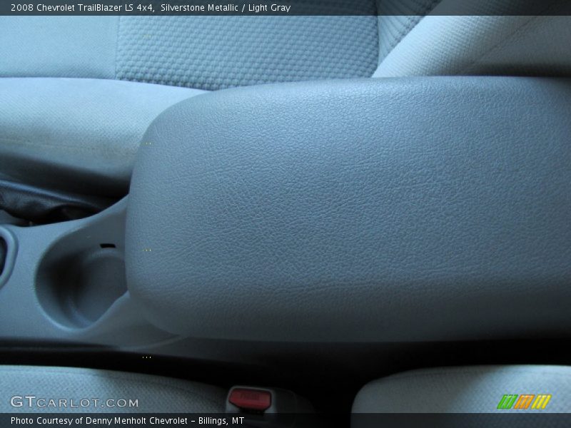 Silverstone Metallic / Light Gray 2008 Chevrolet TrailBlazer LS 4x4