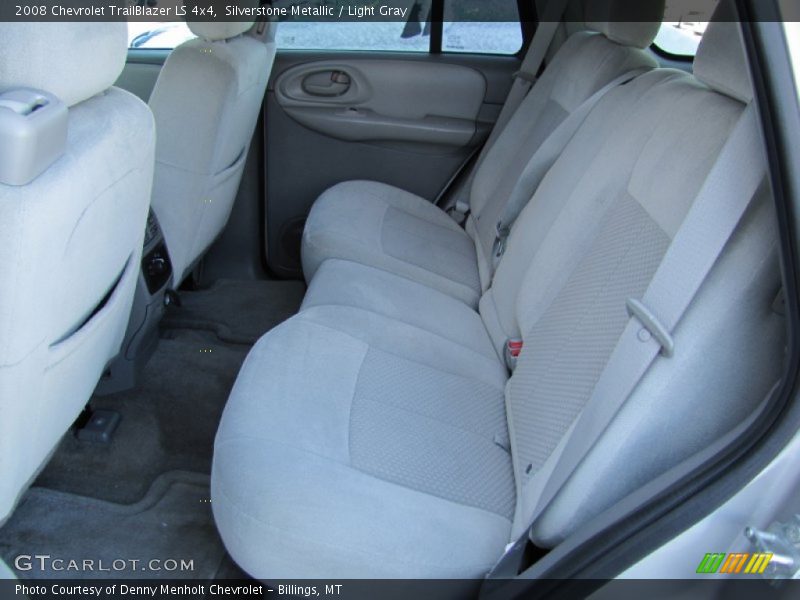 Silverstone Metallic / Light Gray 2008 Chevrolet TrailBlazer LS 4x4