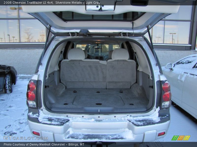 Silverstone Metallic / Light Gray 2008 Chevrolet TrailBlazer LS 4x4