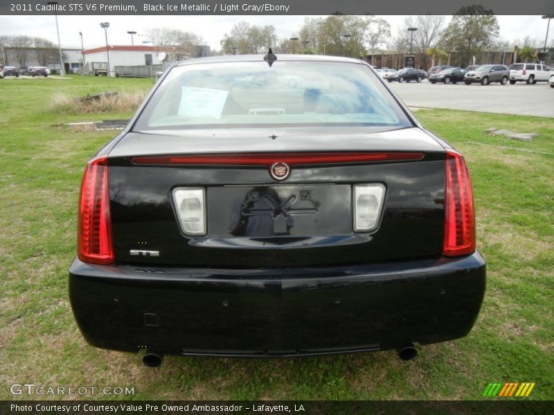 Black Ice Metallic / Light Gray/Ebony 2011 Cadillac STS V6 Premium