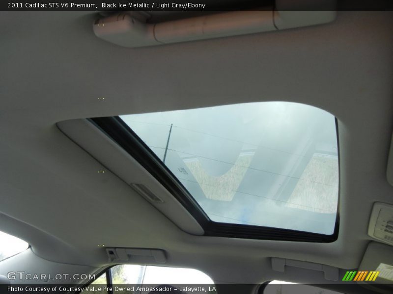 Black Ice Metallic / Light Gray/Ebony 2011 Cadillac STS V6 Premium