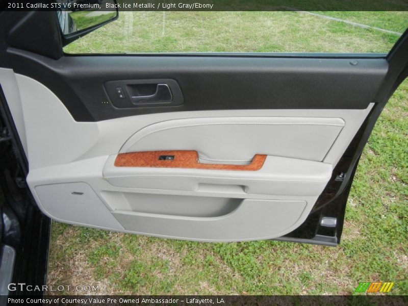 Black Ice Metallic / Light Gray/Ebony 2011 Cadillac STS V6 Premium