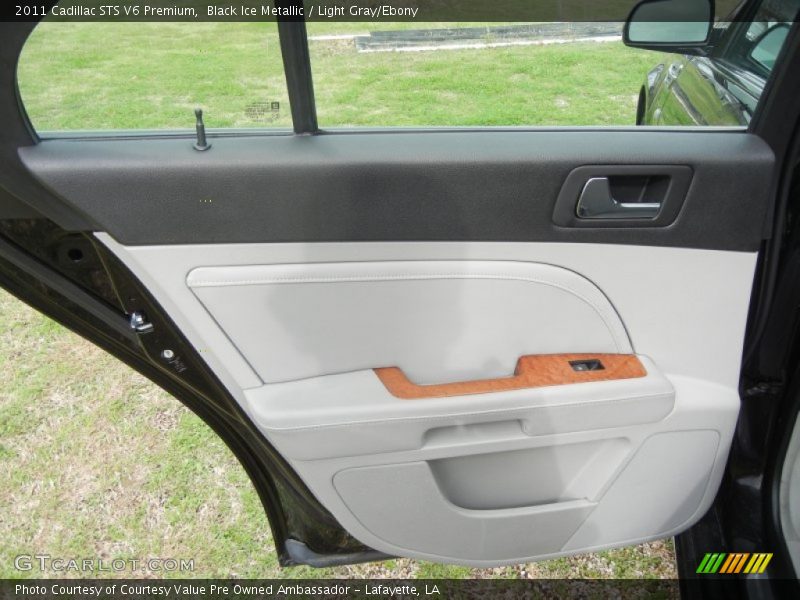 Black Ice Metallic / Light Gray/Ebony 2011 Cadillac STS V6 Premium