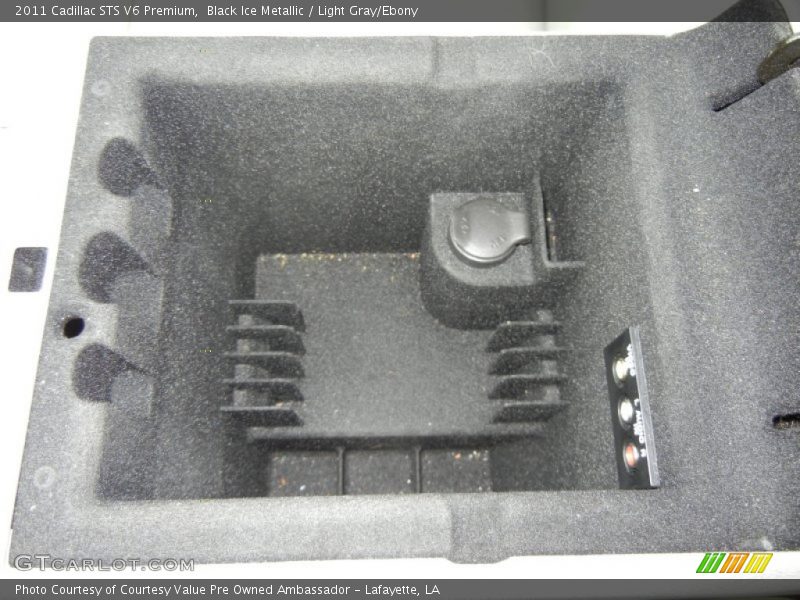 Black Ice Metallic / Light Gray/Ebony 2011 Cadillac STS V6 Premium