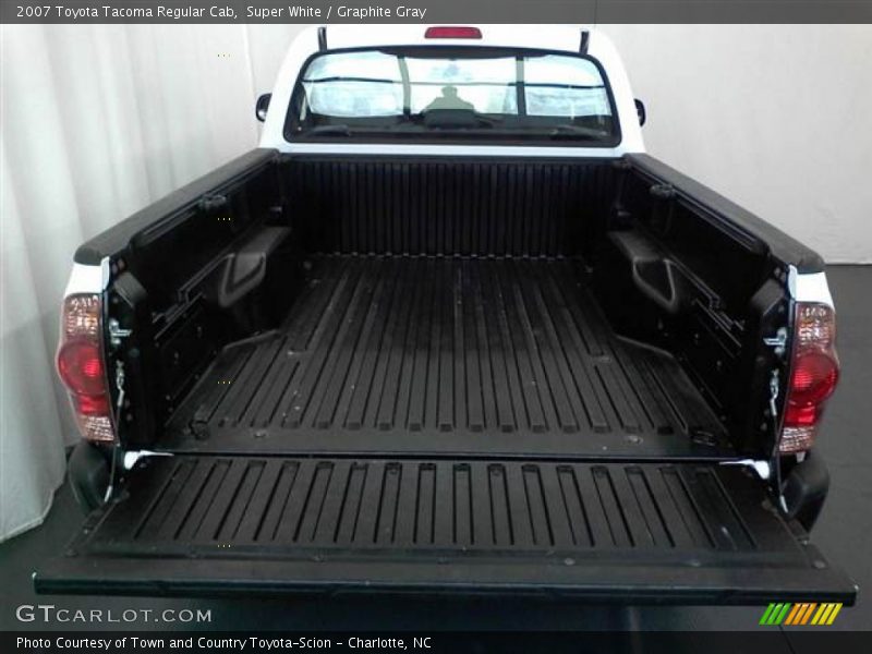 Super White / Graphite Gray 2007 Toyota Tacoma Regular Cab