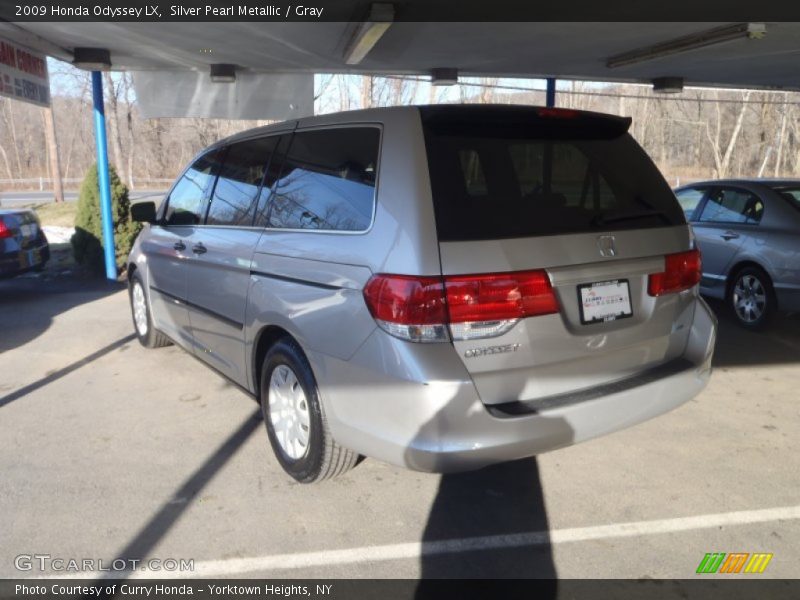 Silver Pearl Metallic / Gray 2009 Honda Odyssey LX