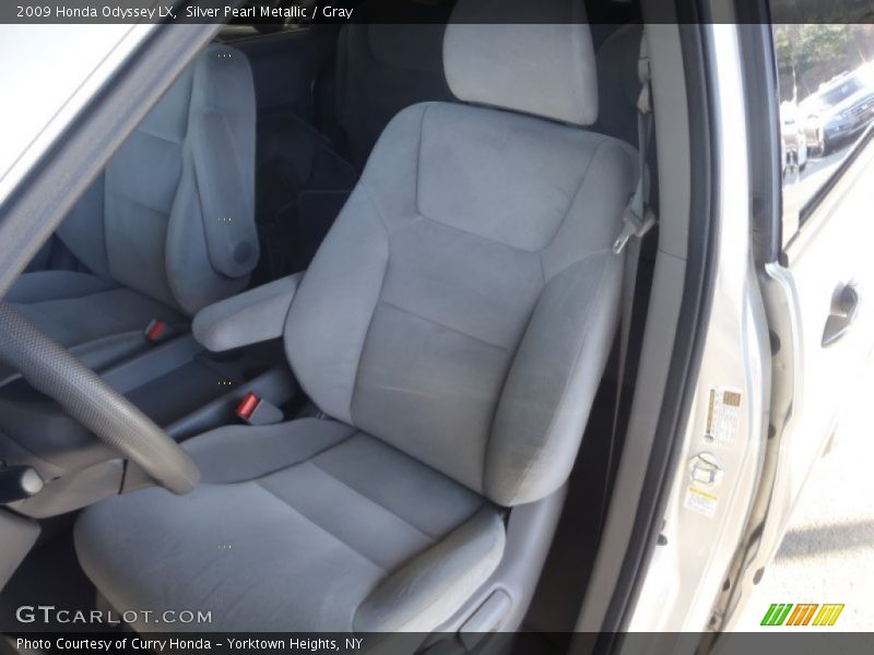 Silver Pearl Metallic / Gray 2009 Honda Odyssey LX