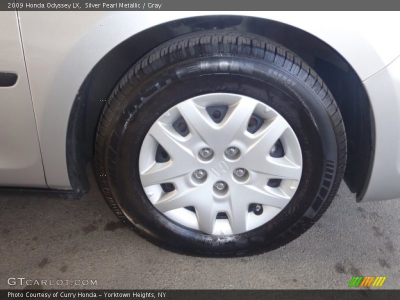 Silver Pearl Metallic / Gray 2009 Honda Odyssey LX