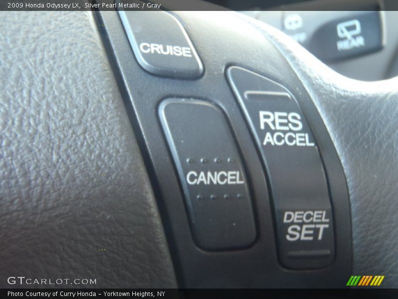 Silver Pearl Metallic / Gray 2009 Honda Odyssey LX
