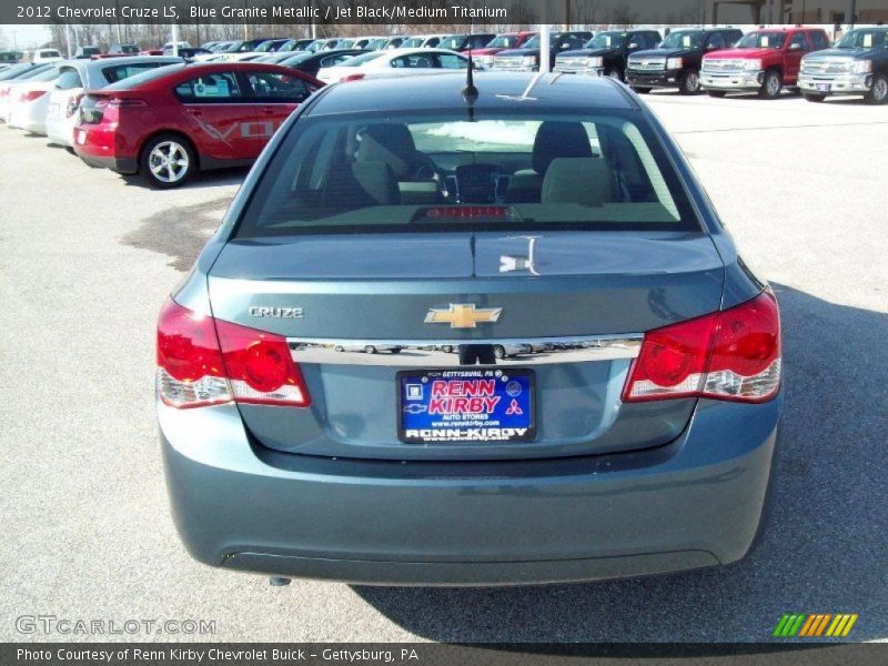 Blue Granite Metallic / Jet Black/Medium Titanium 2012 Chevrolet Cruze LS