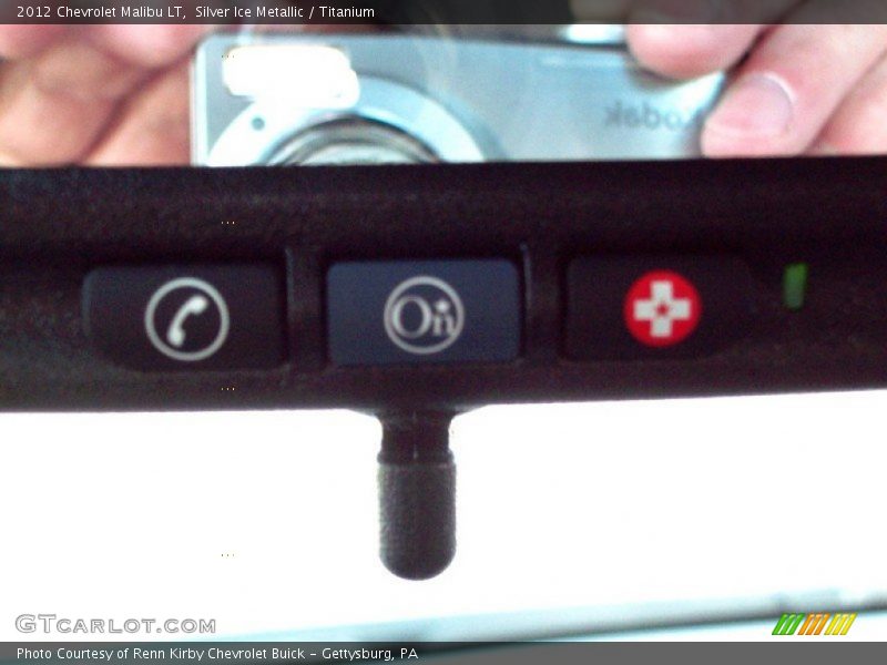 Silver Ice Metallic / Titanium 2012 Chevrolet Malibu LT