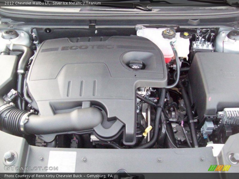 Silver Ice Metallic / Titanium 2012 Chevrolet Malibu LT