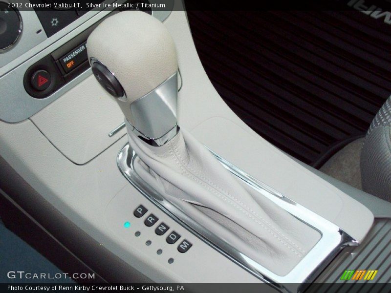 Silver Ice Metallic / Titanium 2012 Chevrolet Malibu LT