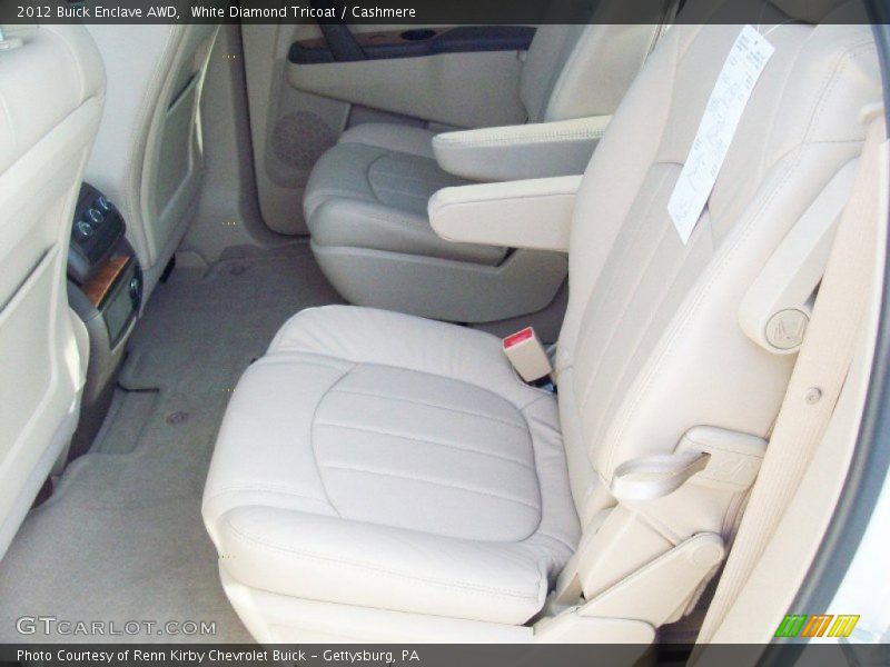 White Diamond Tricoat / Cashmere 2012 Buick Enclave AWD