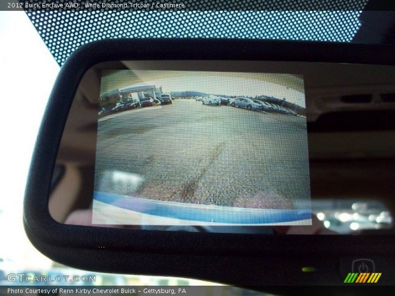 White Diamond Tricoat / Cashmere 2012 Buick Enclave AWD