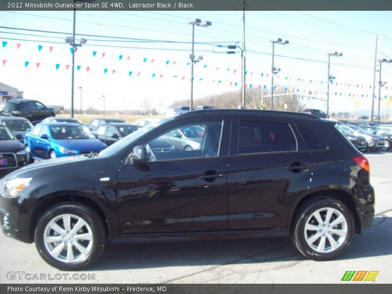 Labrador Black / Black 2012 Mitsubishi Outlander Sport SE 4WD