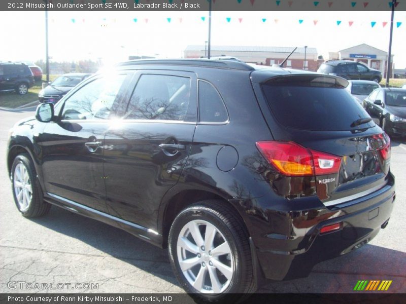 Labrador Black / Black 2012 Mitsubishi Outlander Sport SE 4WD