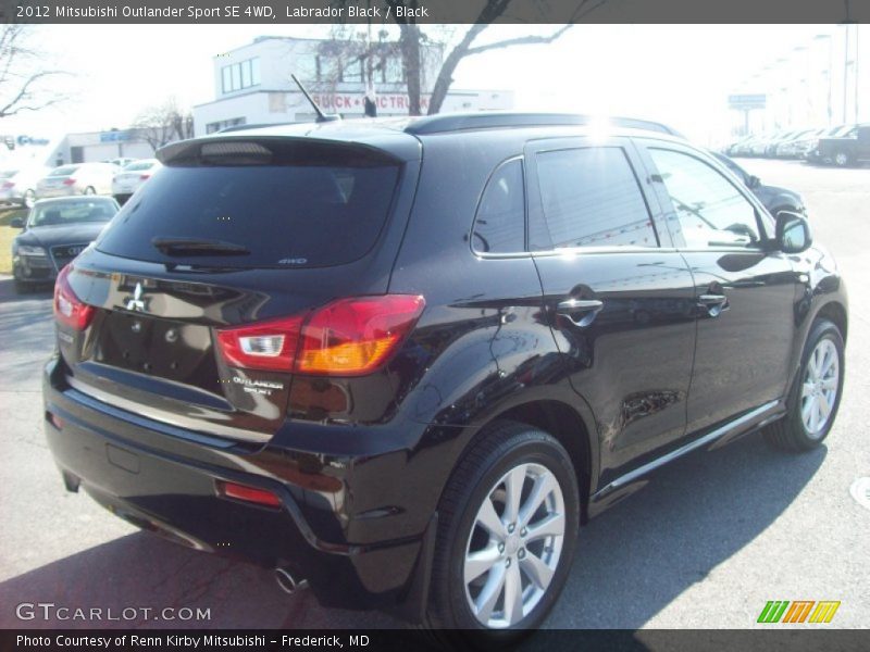 Labrador Black / Black 2012 Mitsubishi Outlander Sport SE 4WD
