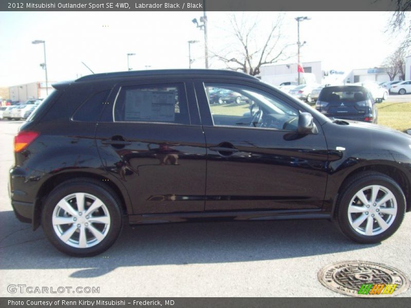Labrador Black / Black 2012 Mitsubishi Outlander Sport SE 4WD